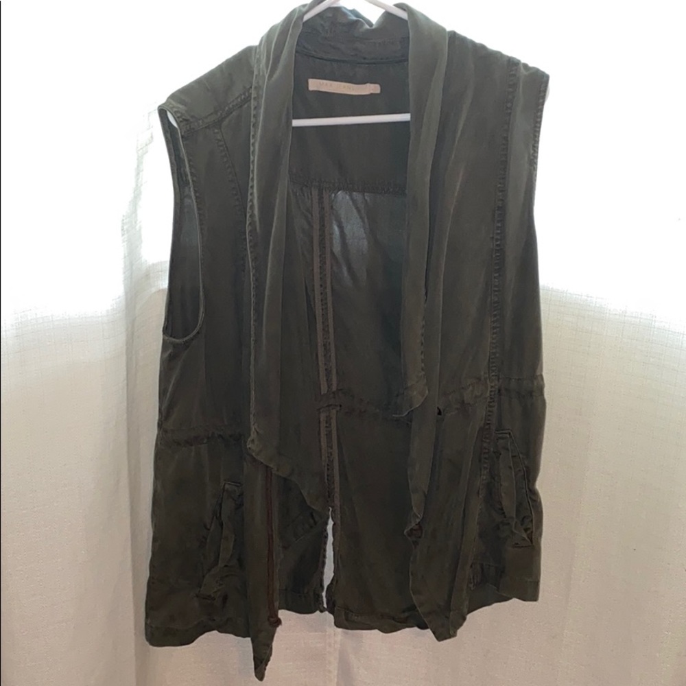 Army green vest